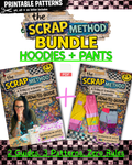 The Scrap System: Hoodie + Pants Bundle. 3 Patterns & 2 Guides
