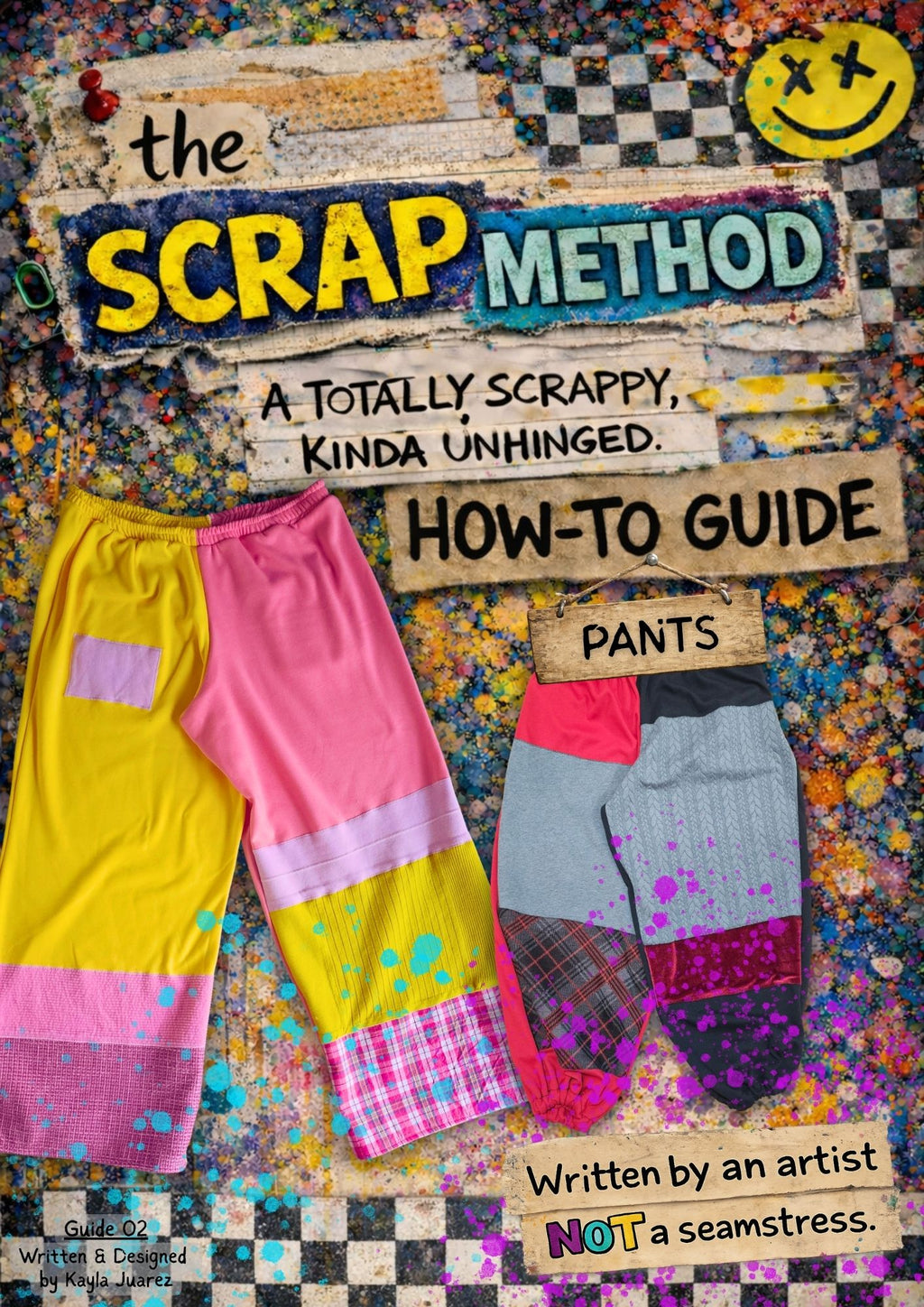 The Scrap Method: Pants - How To Guide + 2 Printable patterns(Wide Leg + Cuffed bottom)