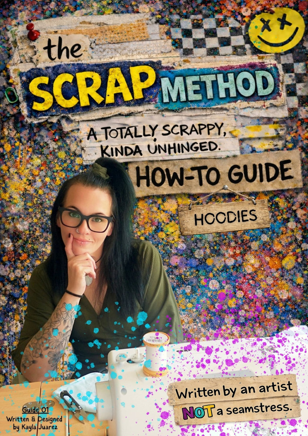 The Scrap Method - How to guide & Printable Hoodie Pattern