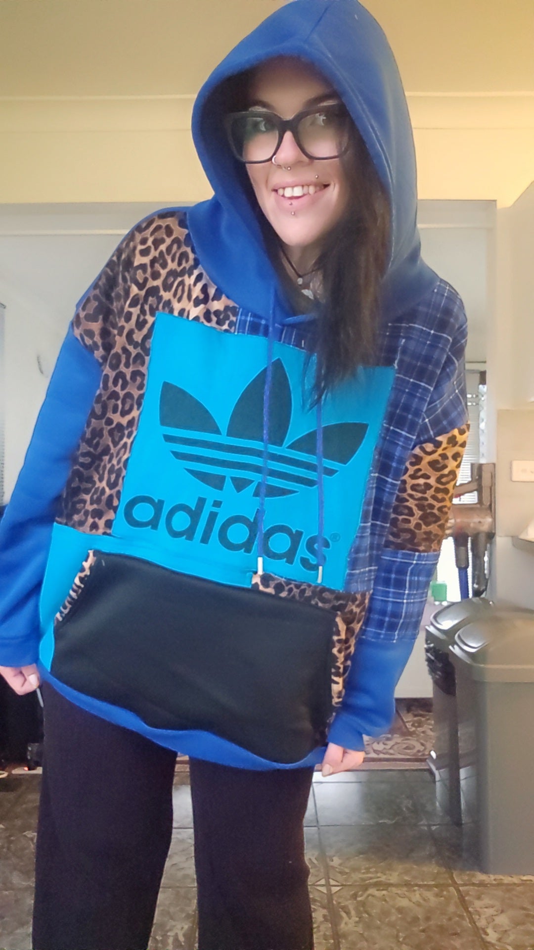 One-of-one Scrap Collective hoodie