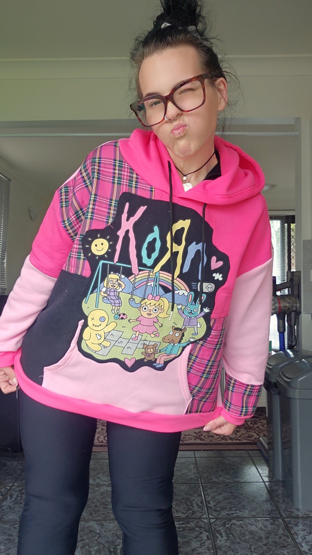 One-of-one Scrap Collective hoodie