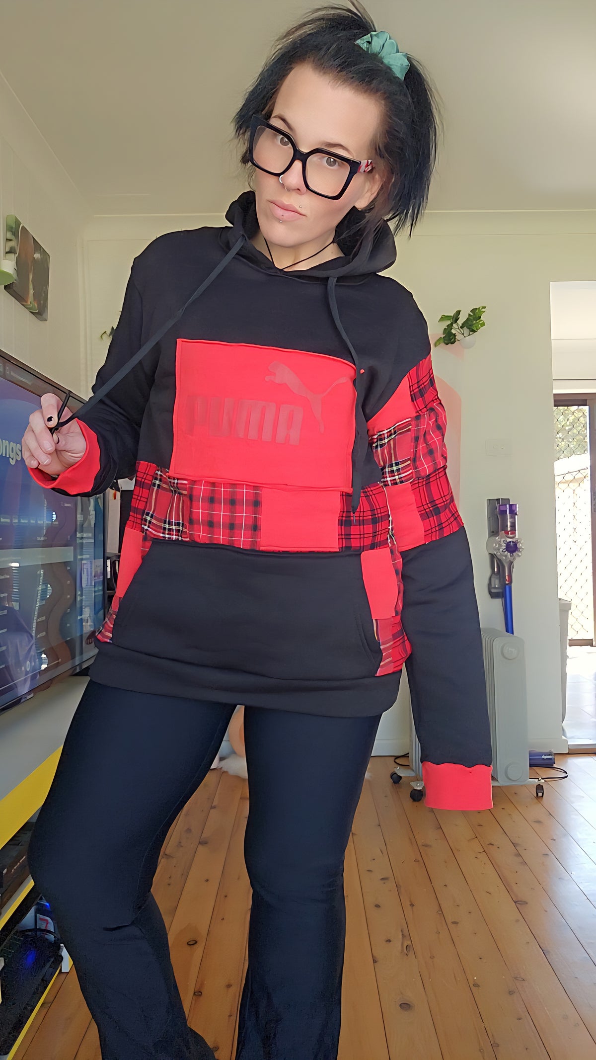 One-of-one Scrap Collective hoodie