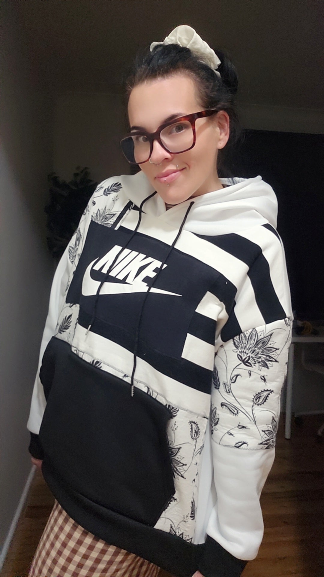 One-of-one Scrap Collective hoodie