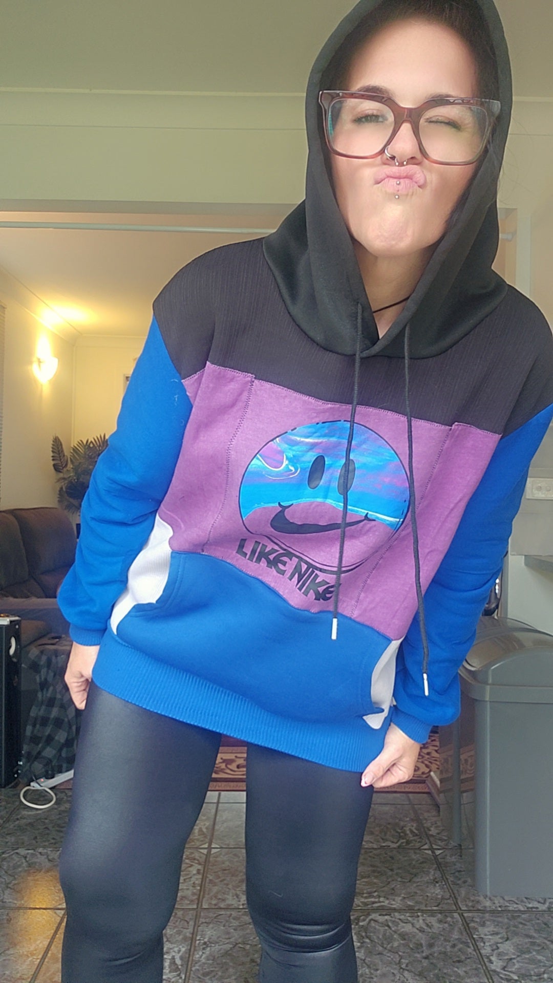 One-of-one Scrap Collective hoodie
