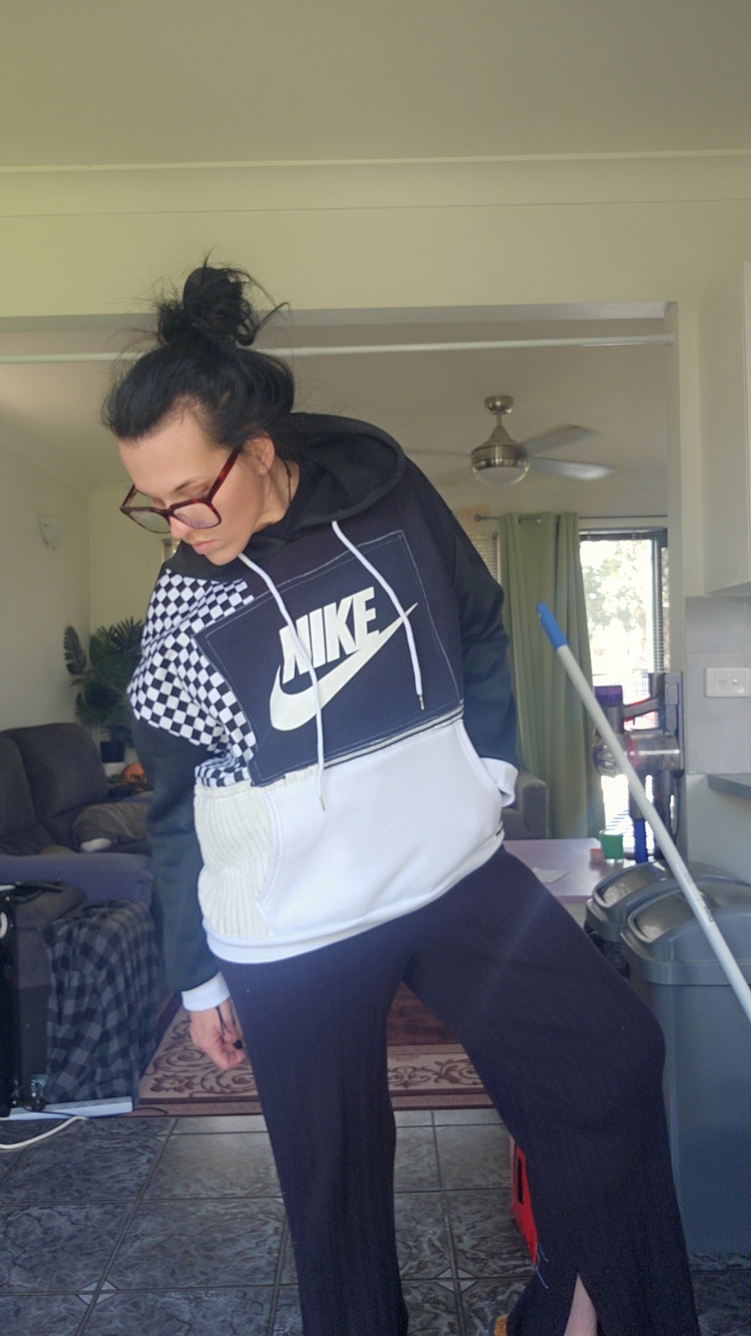 One-of-one Scrap Collective hoodie