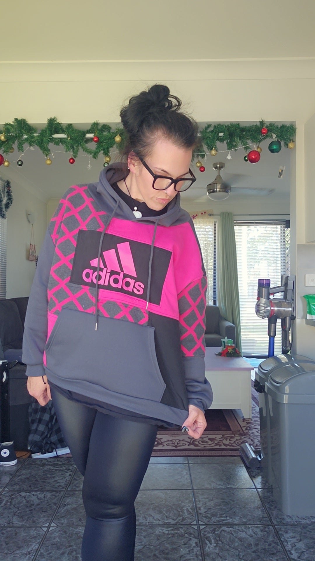 One-of-one Scrap Collective hoodie