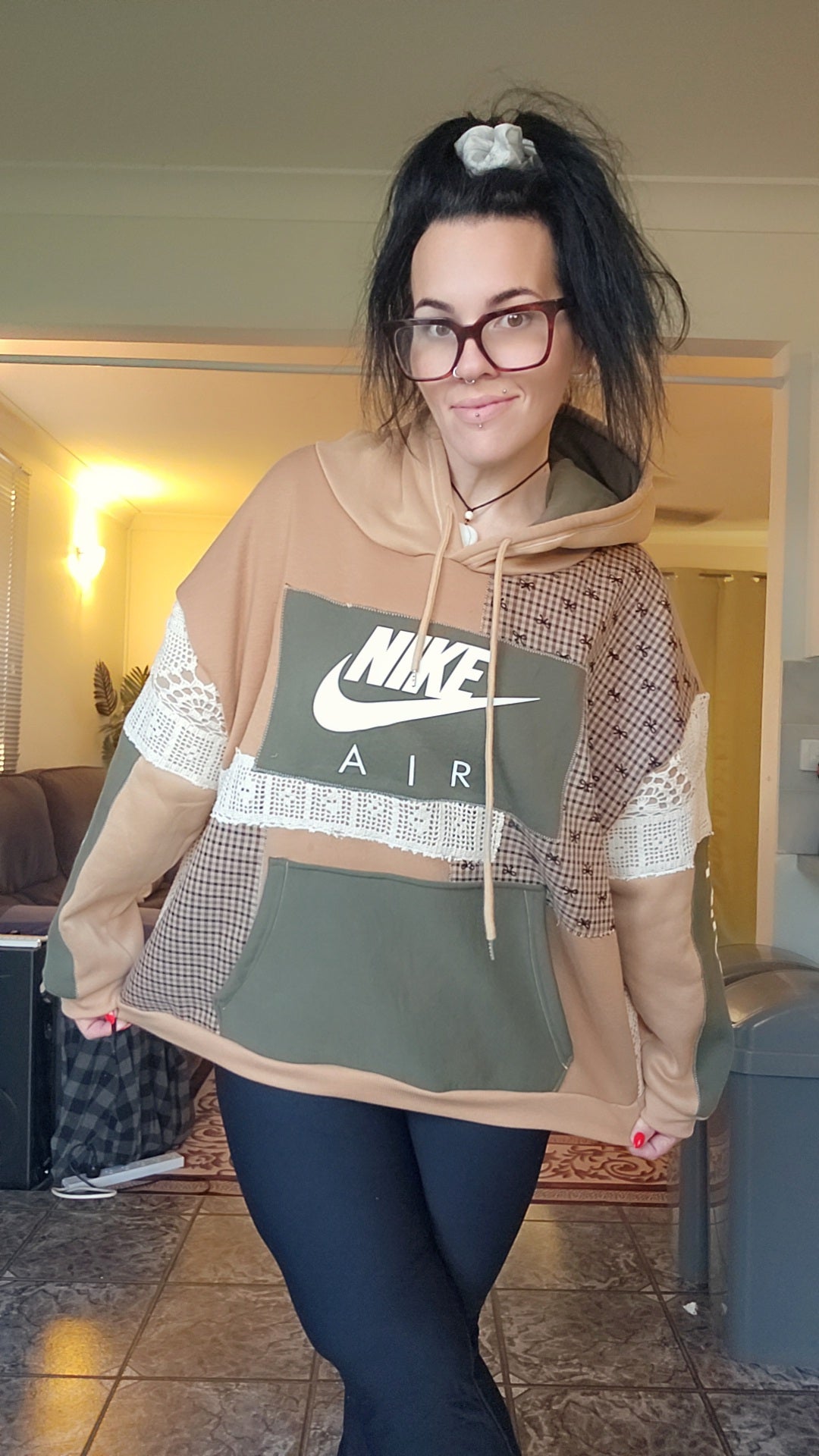 One-of-one Scrap Collective hoodie