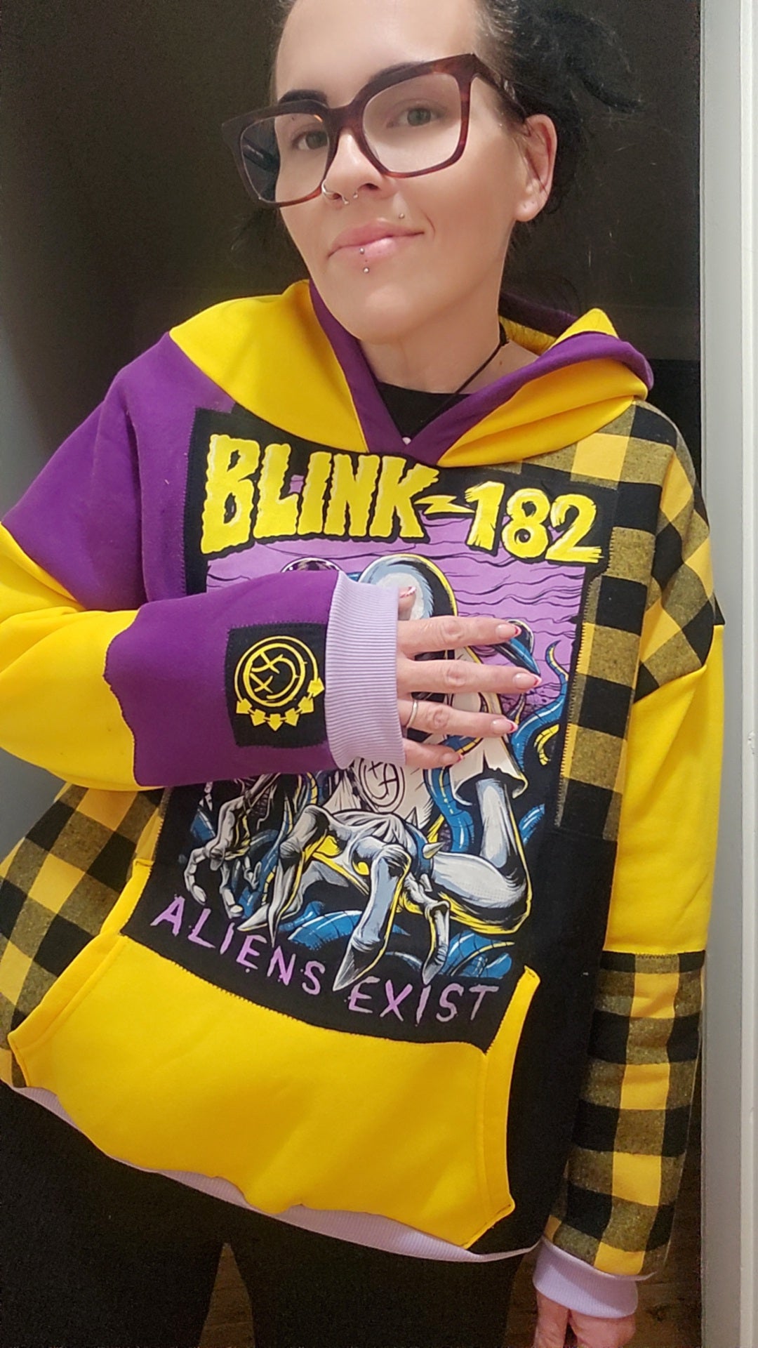 One-of-one Scrap Collective hoodie