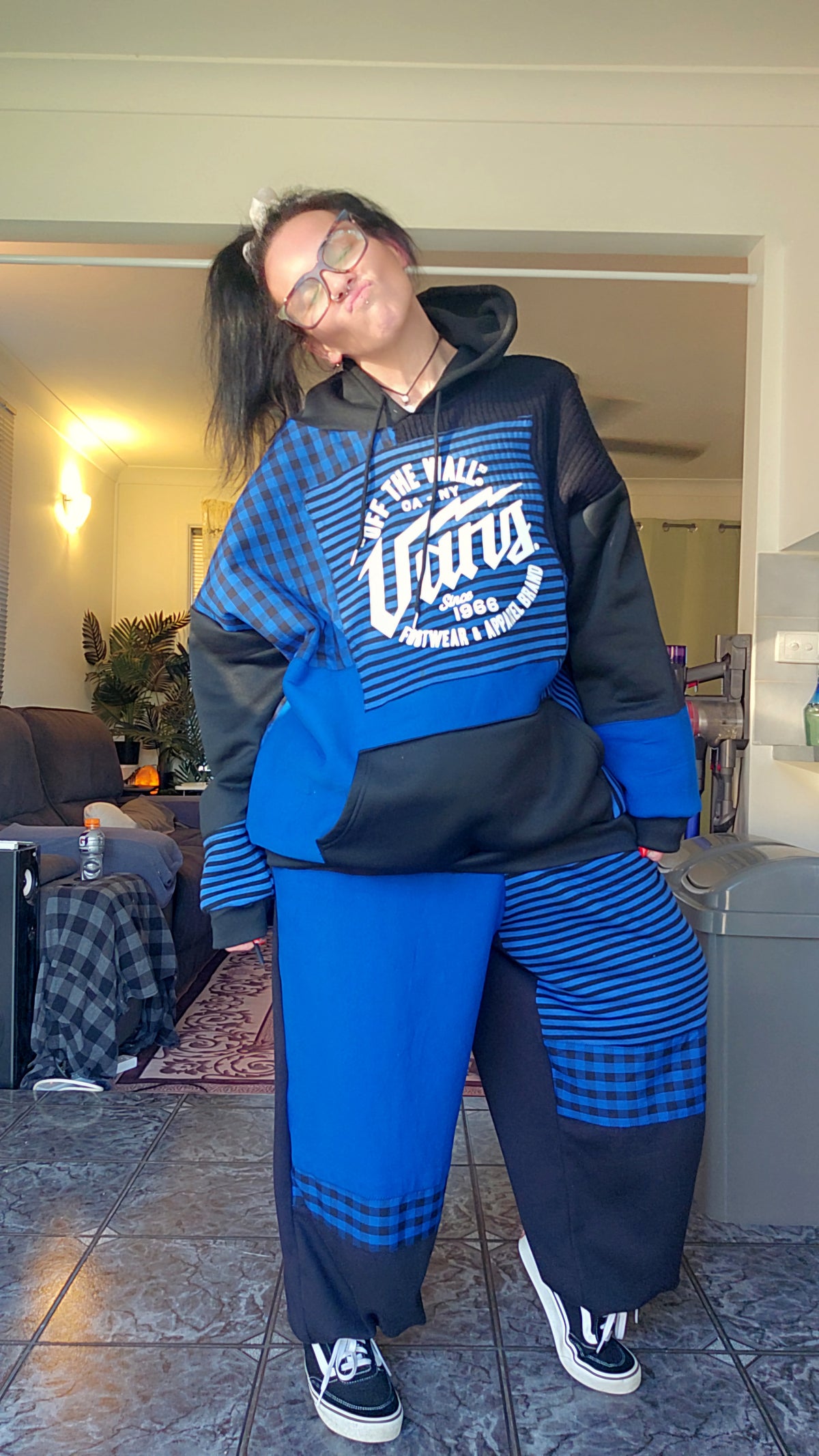 One-of-one Scrap Collective hoodie