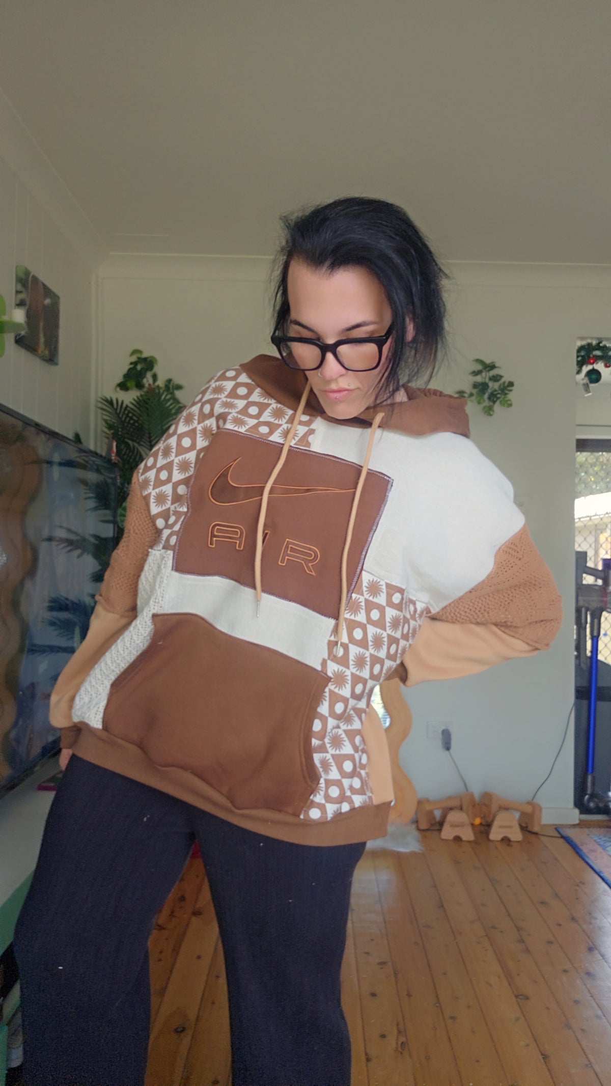 One-of-one Scrap Collective hoodie