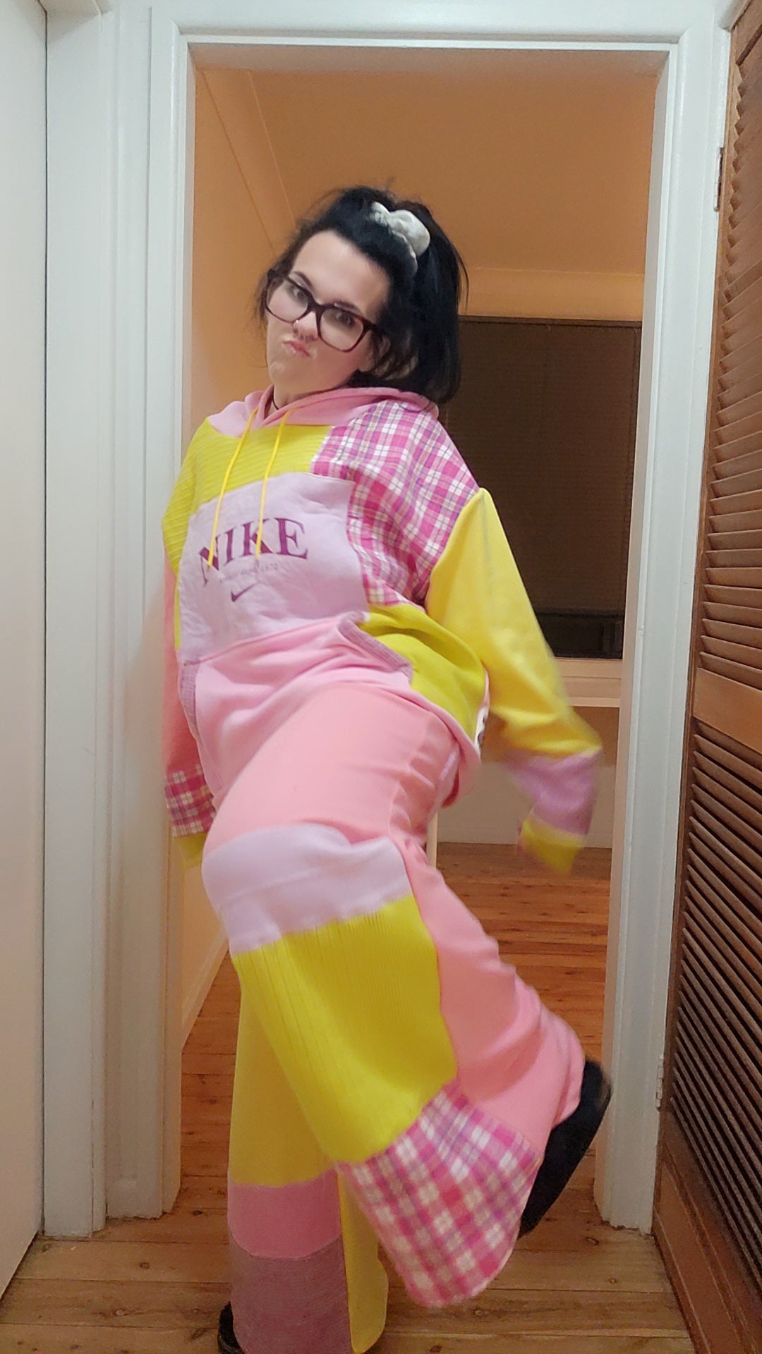 One-of-one Scrap Collective hoodie