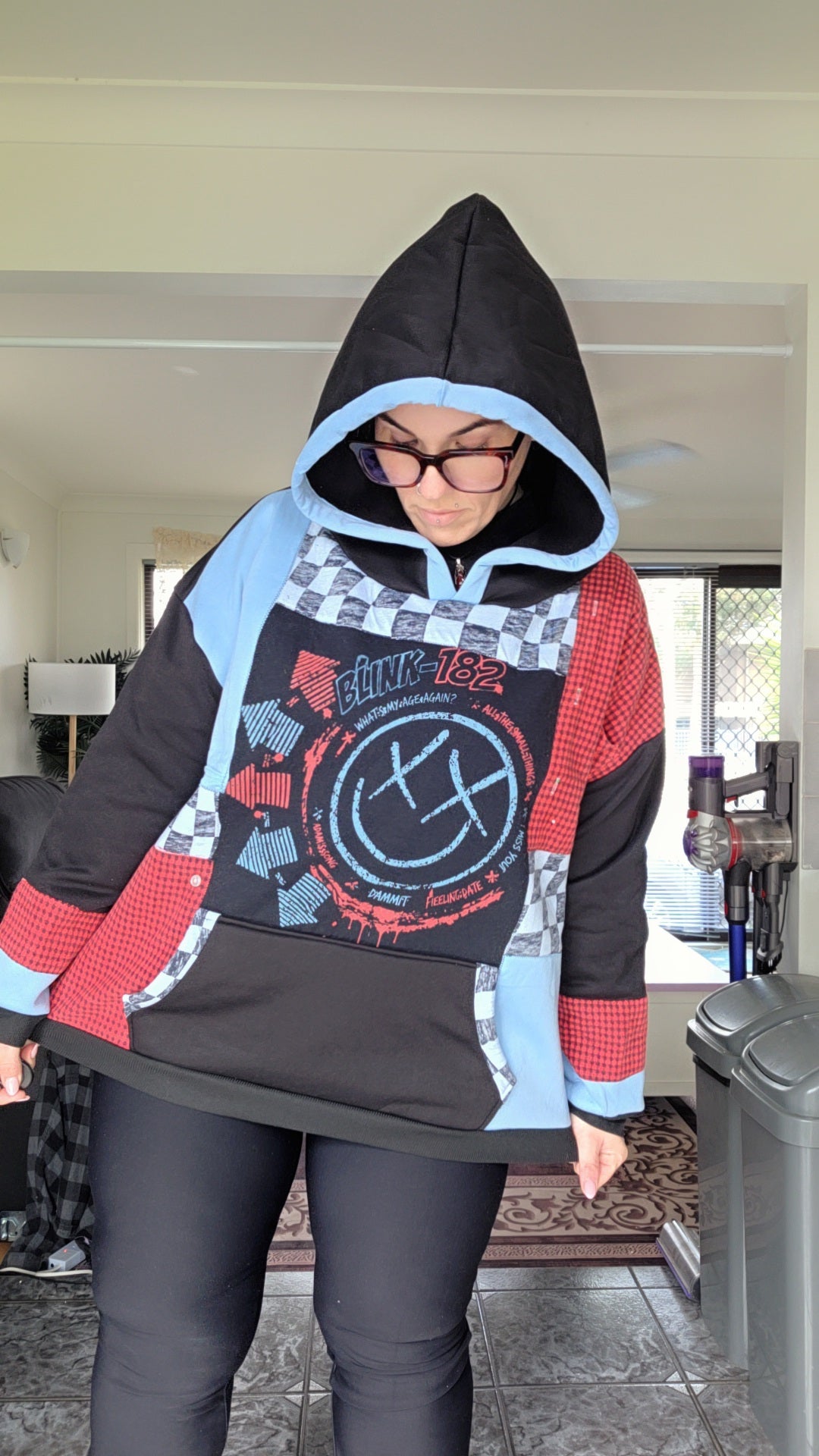 One-of-one Scrap Collective hoodie