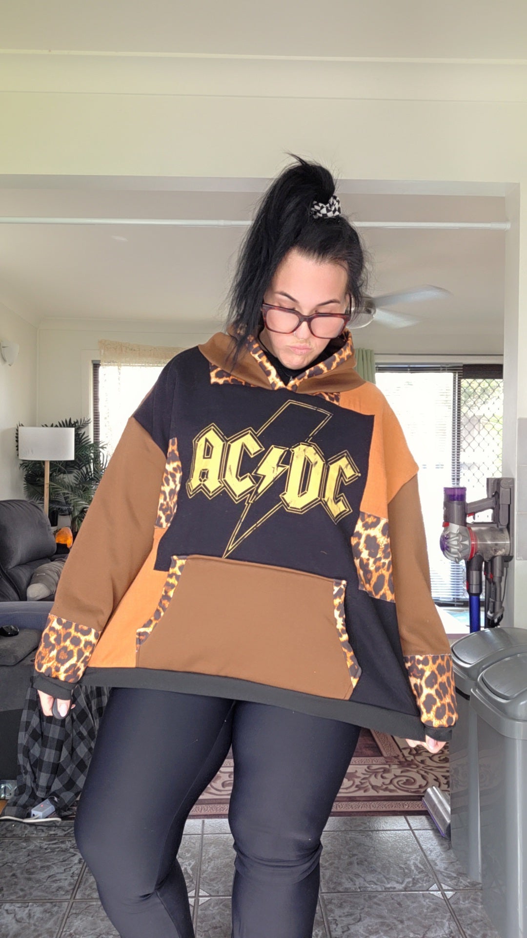 One-of-one Scrap Collective hoodie