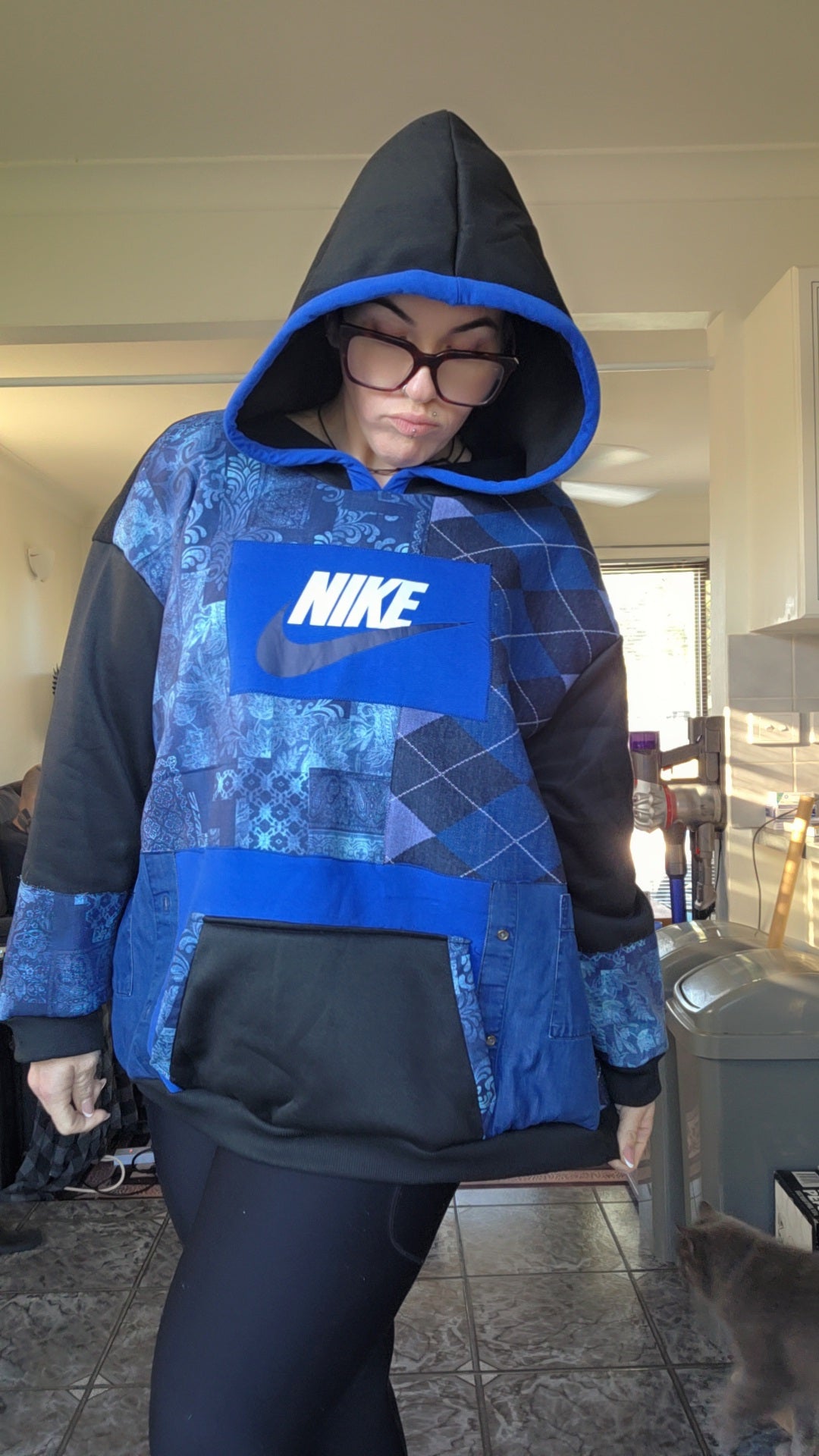One-of-one Scrap Collective hoodie
