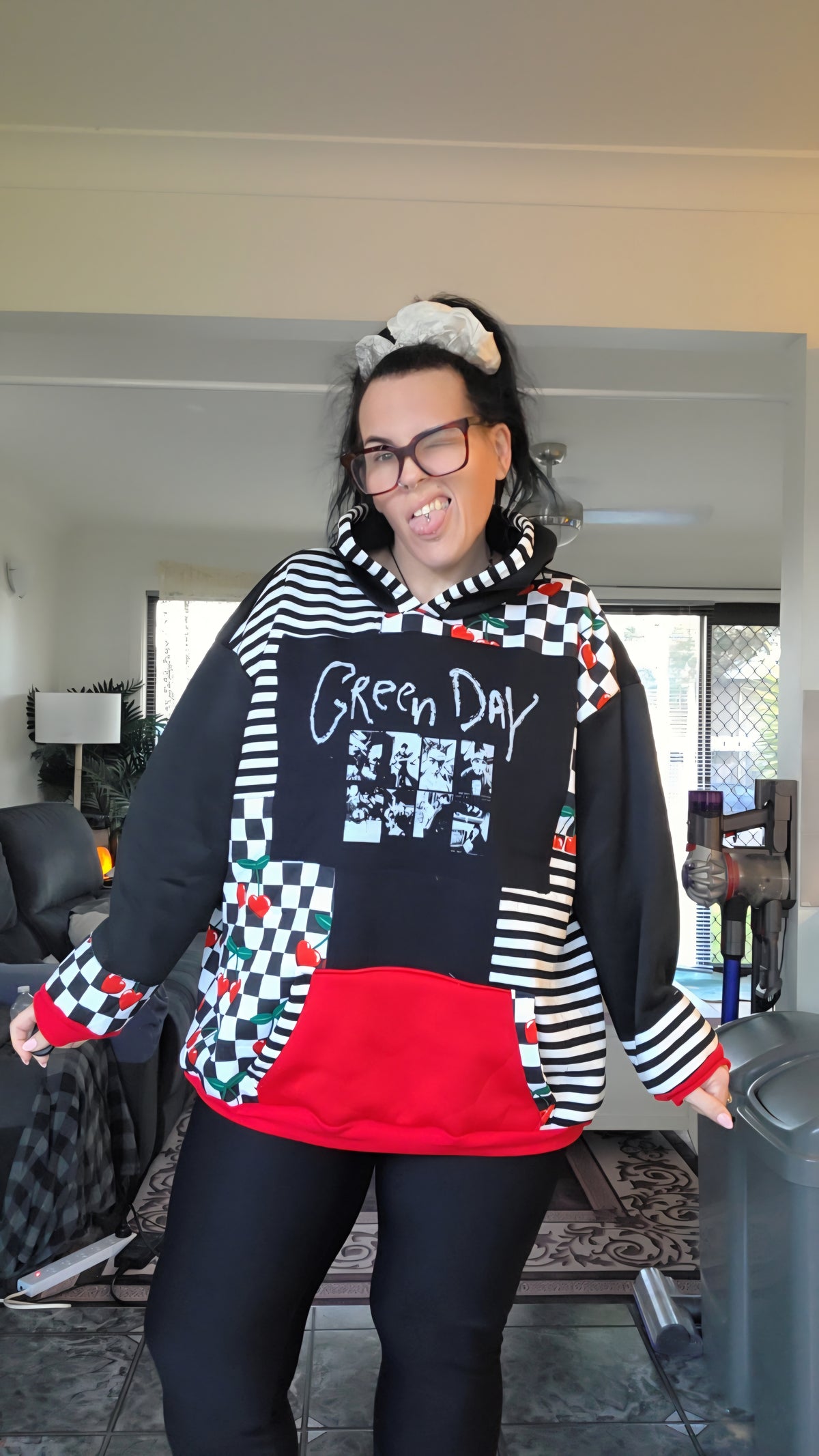 One-of-one Scrap Collective hoodie