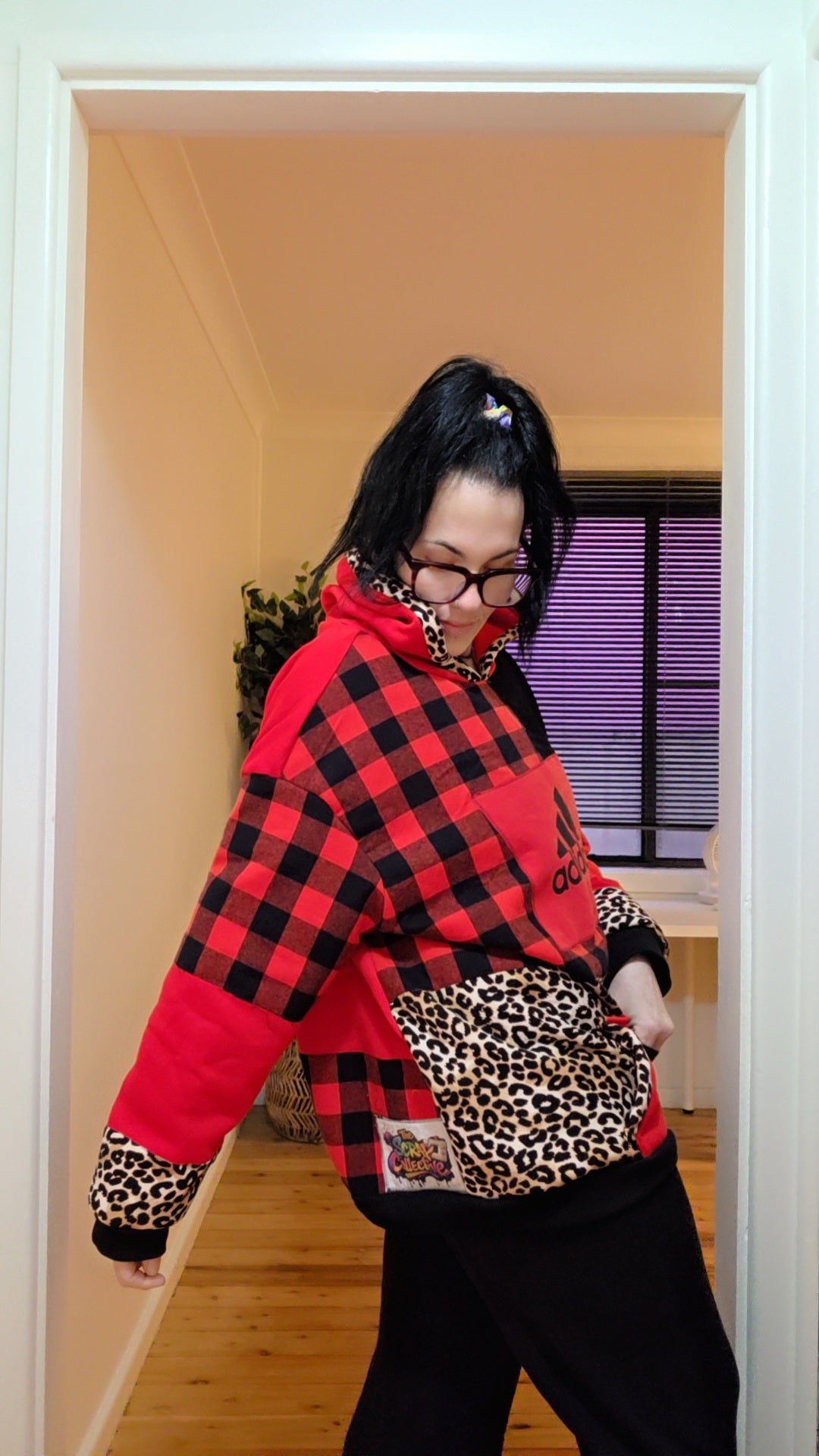 The Kayla - Red, Black, Leopard