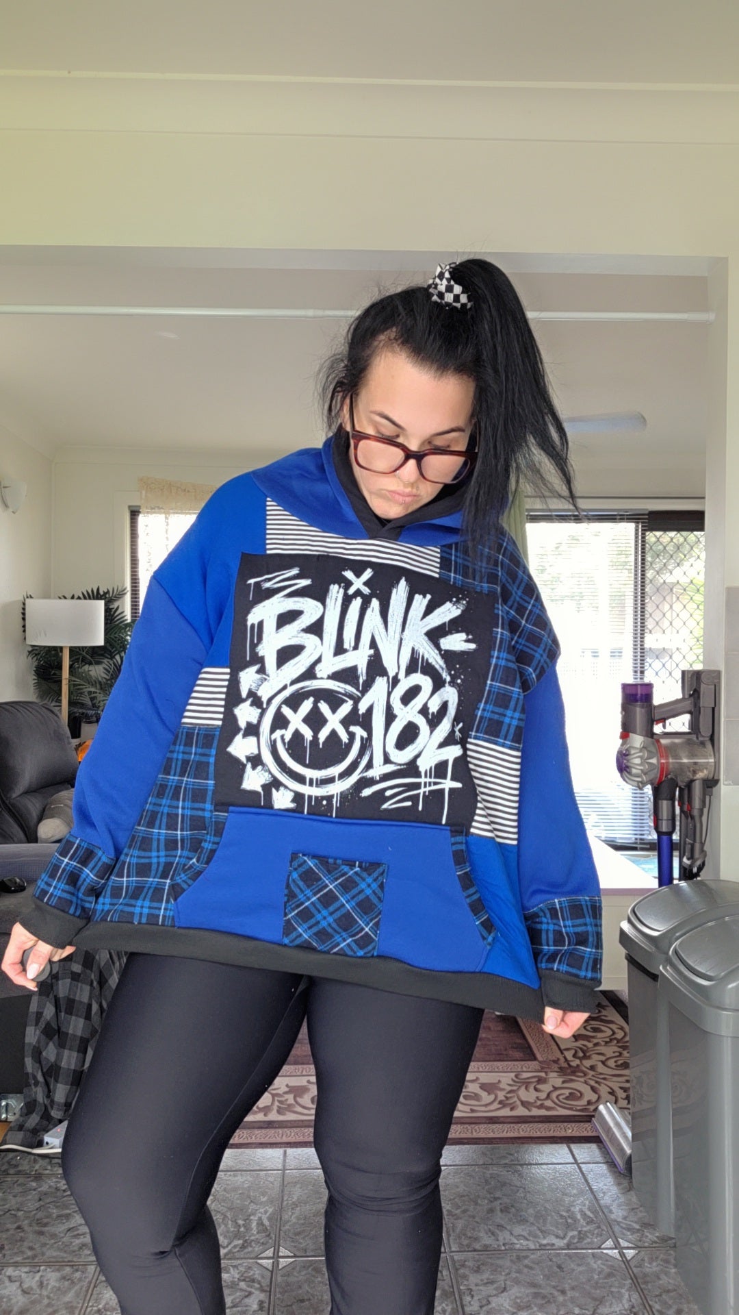 One-of-one Scrap Collective hoodie