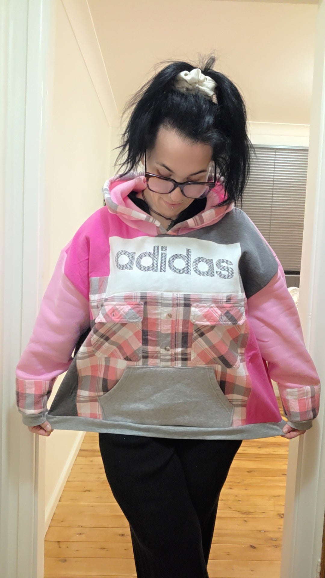 One-of-one Scrap Collective hoodie