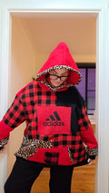 The Kayla - Red, Black, Leopard