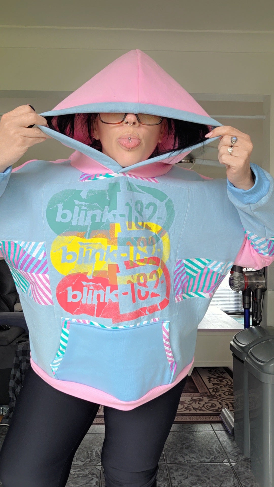 One-of-one Scrap Collective hoodie